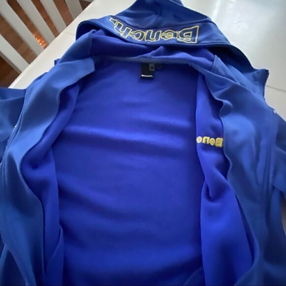 Bench adult hoodie blue unisex Sz S - Picture 8 of 9